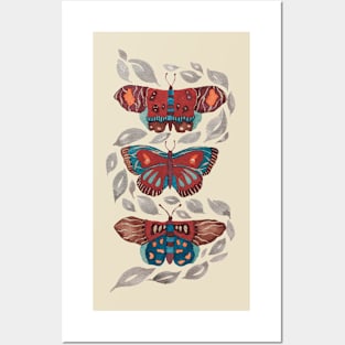 Butterflies and Botanicals Posters and Art